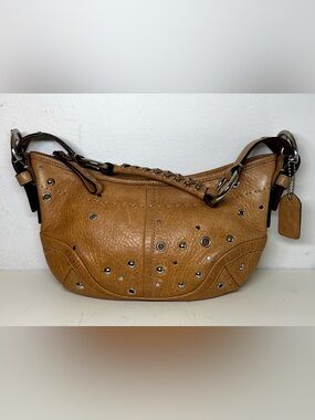Coach Vintage Soho Studded Demi Hobo Bag